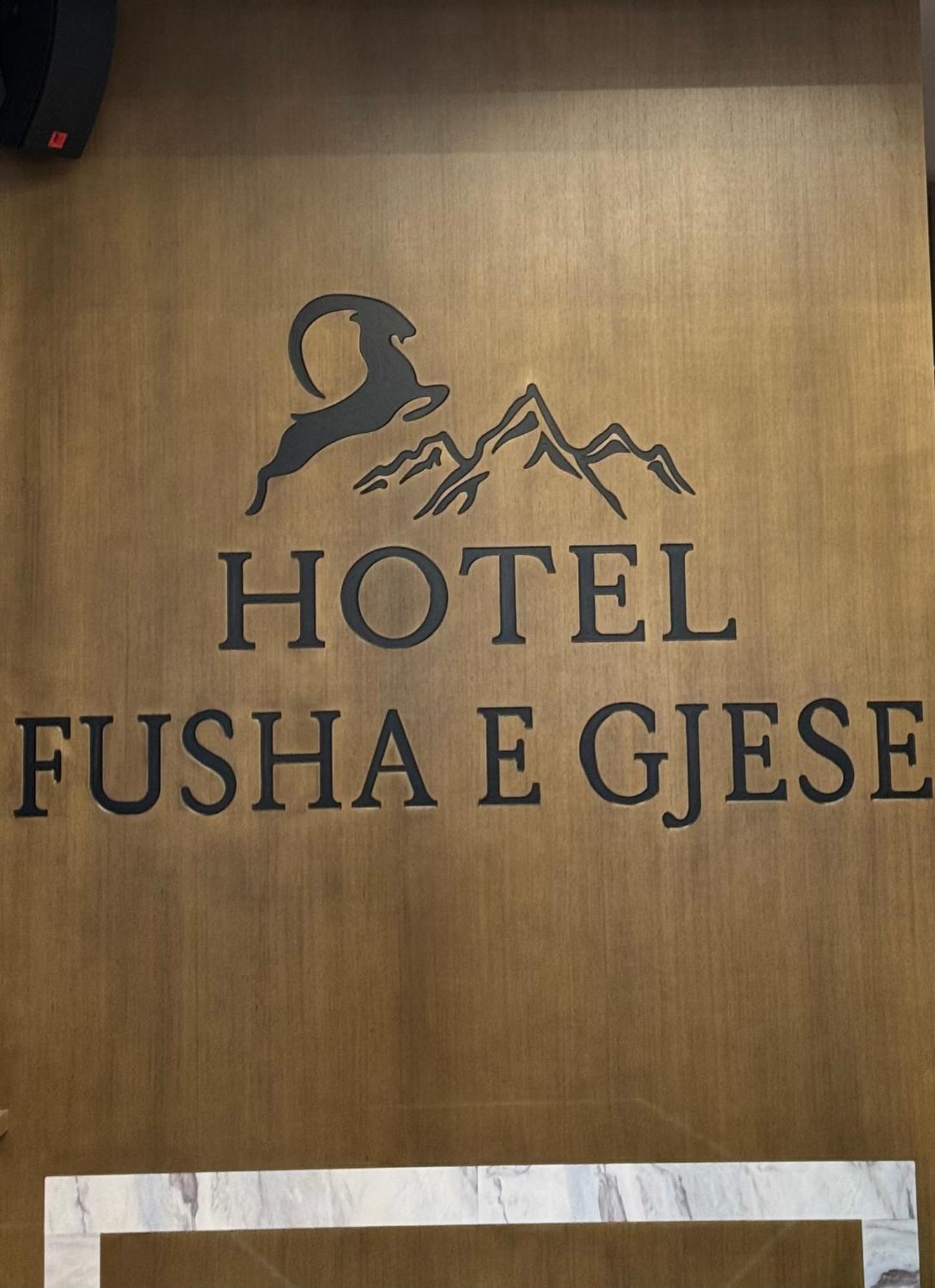 Hotel Fusha E Gjese Valbone Bagian luar foto